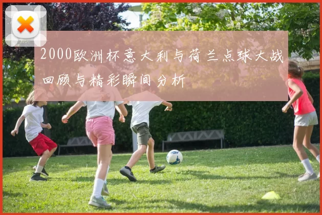 2000欧洲杯意大利与荷兰点球大战回顾与精彩瞬间分析